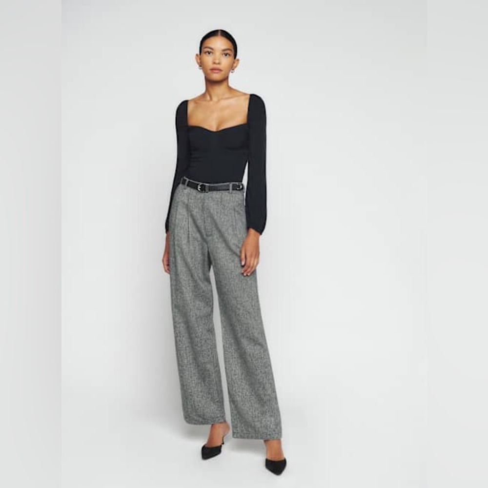 Reformation Black Long Sleeve Yop - Picture 4 of 9
